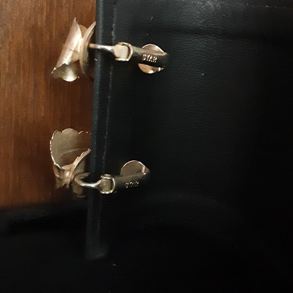 STAR BRAND CLIP EARRINGS/VINTAGE - Picture 5 of 7